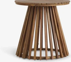 New KRAGEVIGMesa auxiliar KRAGEVIG Ø50xA50 madera dura Mesas De Jardín|Muebles De Jardín