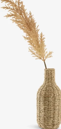 Discount KRESTOFFJarrón KRESTOFF Ø15xA31cm hierba marina Jarrones