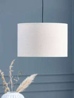 Outlet KRISTOFLámpara de techo KRISTOF Ø35xA23cm natural Lámparas
