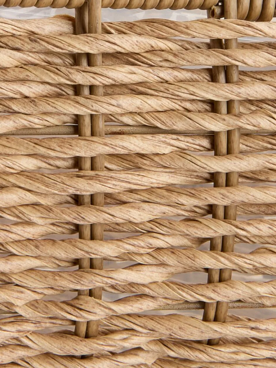 Sale KUBBJardinera para balcón KUBB A18xL50xA16 natural Maceteros