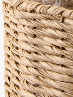 New KUBBMacetero colgante KUBB Ø24xA18 natural Maceteros