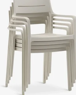 Discount KUMLA + INGSTRUPMesa KUMLA L200 + 4 sillas INGSTRUP beis Conjuntos Mesa Y Sillas De Jardín