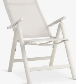Hot KUMLA + LOMMAMesa KUMLA L200 + 4 sillas LOMMA beis Conjuntos Mesa Y Sillas De Jardín
