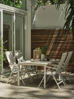 Best KUMLAMesa de jardín KUMLA A95xL150 beis Mesas De Jardín