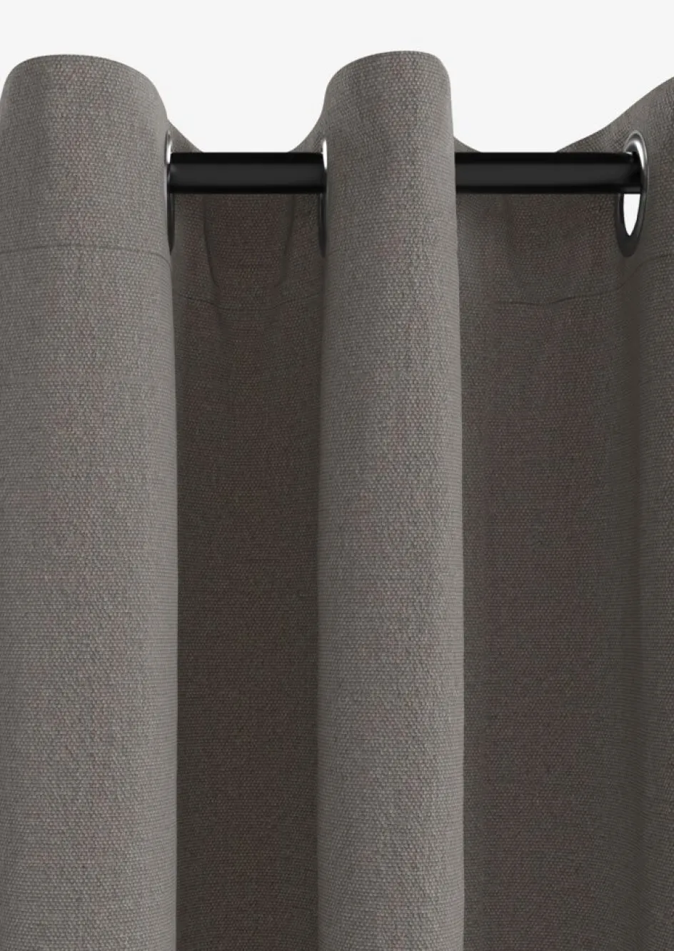 Clearance KVINGLACortina semiopaca KVINGLA 1x140x245 gris cálido Cortinas Opacas
