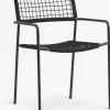 Clearance LABINGSilla apilable LABING negro Sillas De Jardín