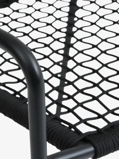 Clearance LABINGSilla apilable LABING negro Sillas De Jardín