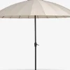 Discount LAMMEHAVESombrilla inclinable LAMMEHAVE Ø270 beis Sombrillas