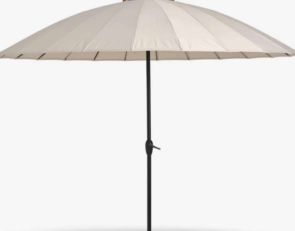 Discount LAMMEHAVESombrilla inclinable LAMMEHAVE Ø270 beis Sombrillas