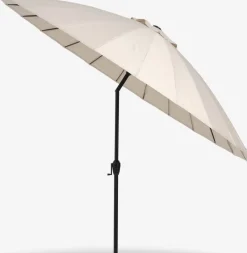 Discount LAMMEHAVESombrilla inclinable LAMMEHAVE Ø270 beis Sombrillas