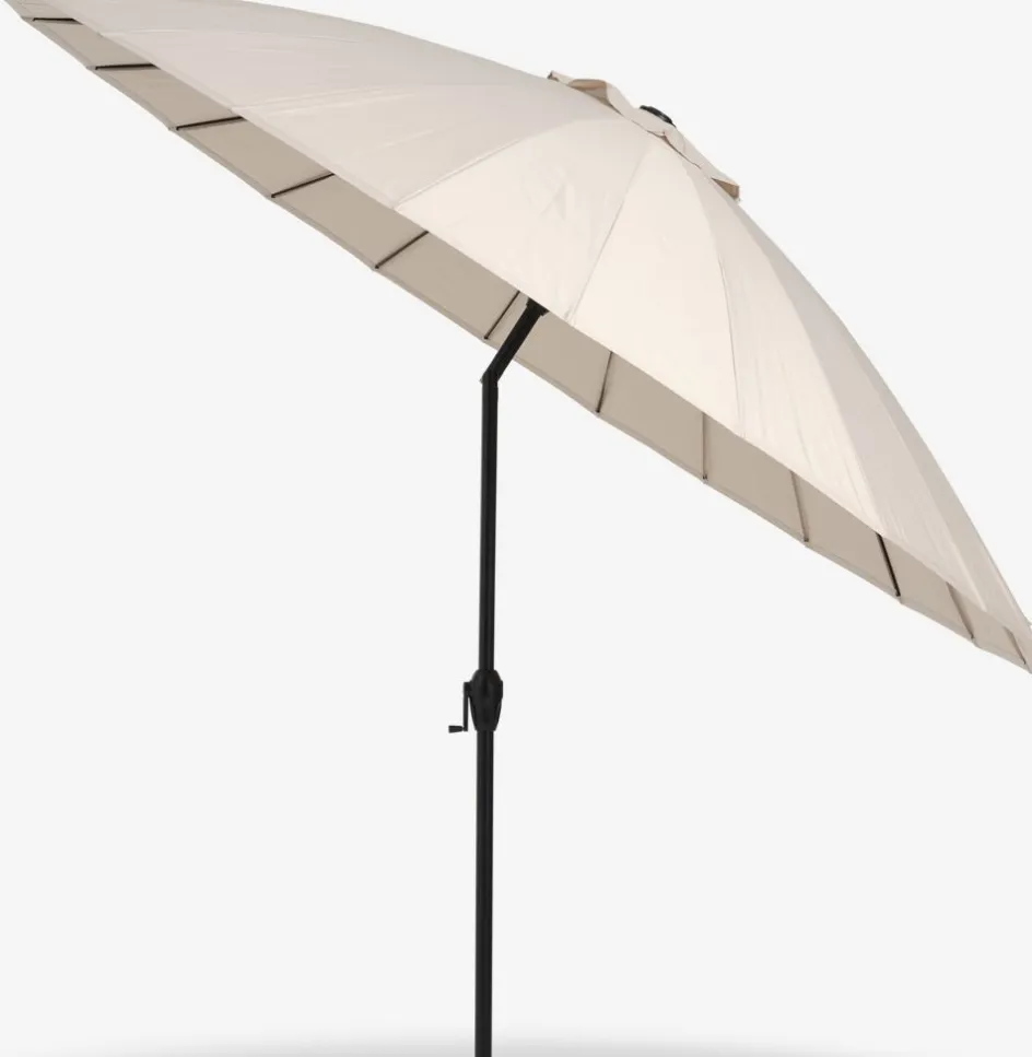 Discount LAMMEHAVESombrilla inclinable LAMMEHAVE Ø270 beis Sombrillas