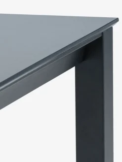 Sale LANGETMesa de jardín LANGET A95xL207 negro Mesas De Jardín