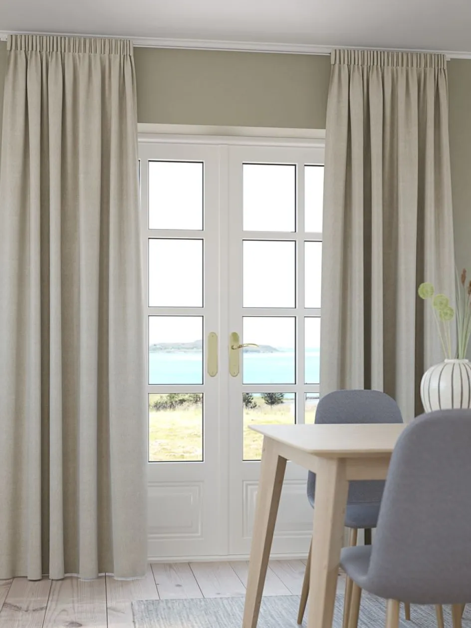 Discount LEKACortina opaca LEKA 1x140x300 Cortinas Opacas