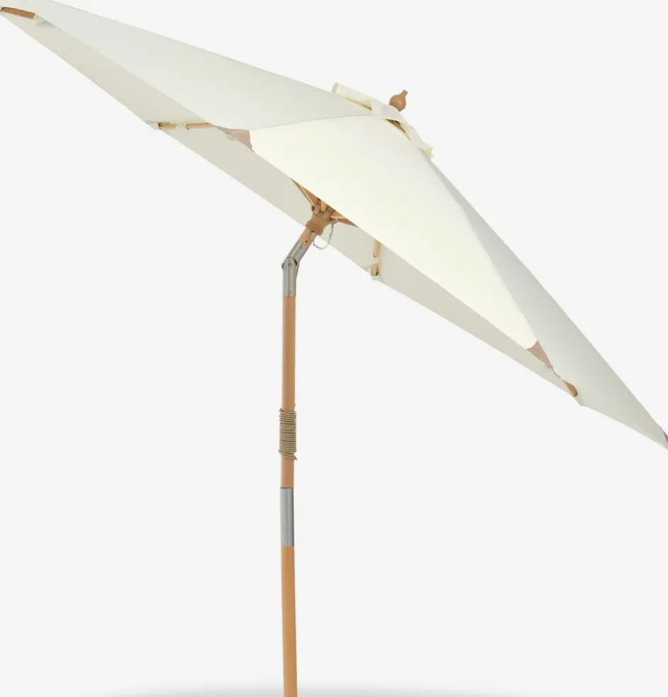 New LEMVIGSombrilla inclinable LEMVIG Ø300 blanco crudo Sombrillas