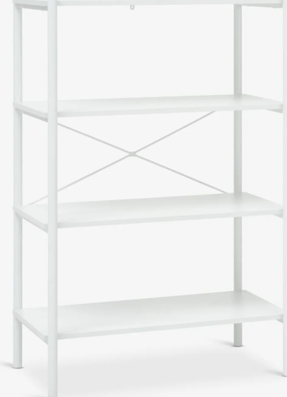 LINDVEDEstantería LINDVED 4 estantes blanco Estanterias Y Librerías|Estanterias Y Librerías