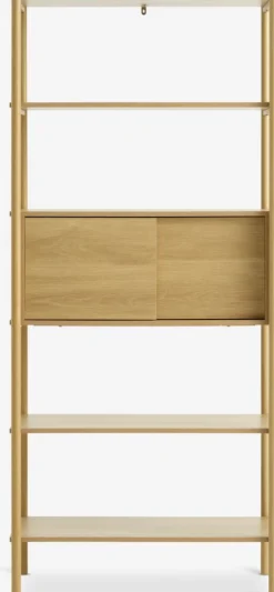 New LINDVEDEstantería LINDVED 6 estantes color roble natural Estanterias Y Librerías|Estanterias Y Librerías