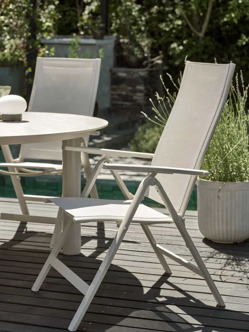 New LOMMASilla reclinable LOMMA beis Sillas De Jardín