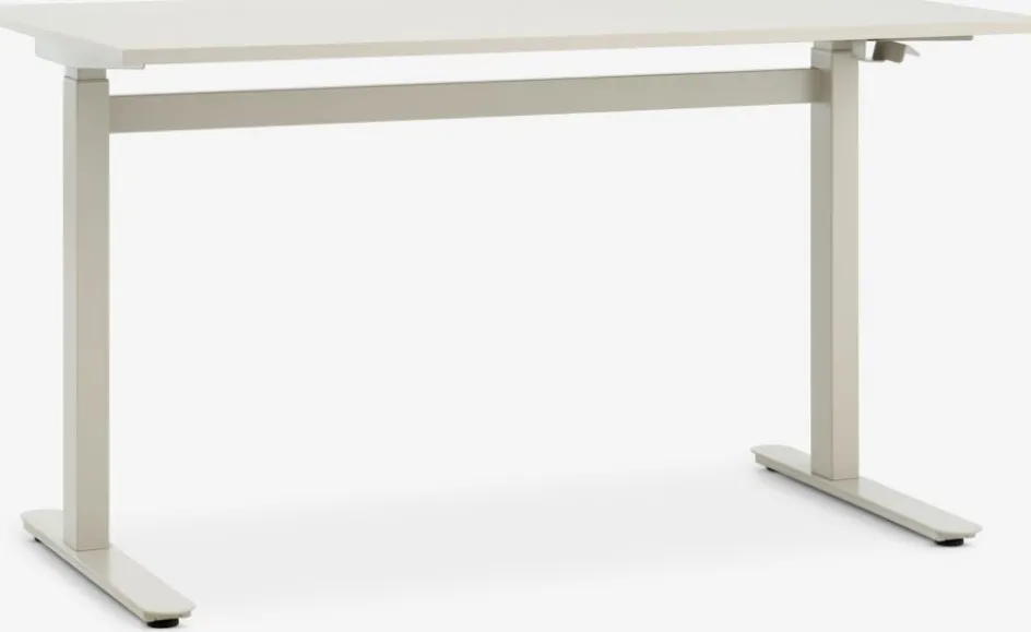 Sale LUNDTOFTEscritorio elevable gas LUNDTOFT 70x130 beis Escritorios|Escritorios Elevables