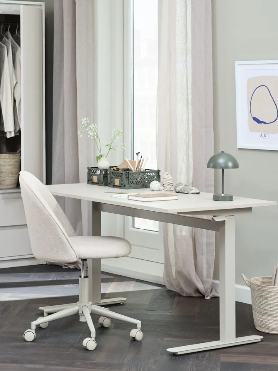 Sale LUNDTOFTEscritorio elevable gas LUNDTOFT 70x130 beis Escritorios|Escritorios Elevables