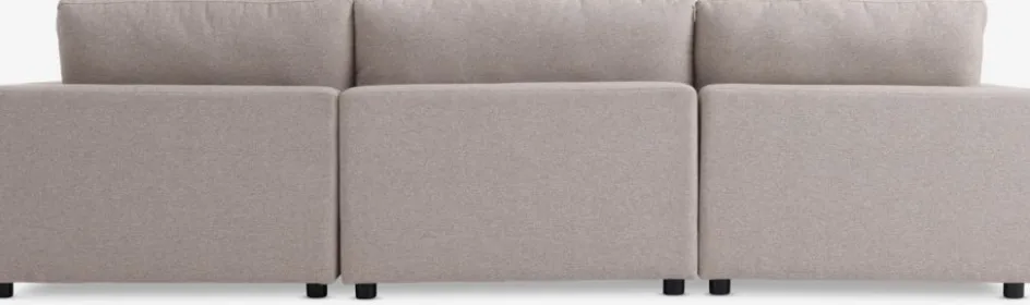 Online LYBYSofá modular LYBY 3 plazas chaise longue tela arena 2 Plazas|3 Plazas