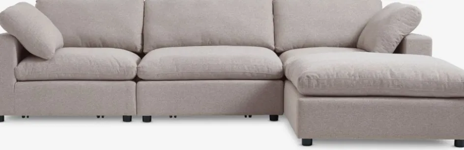 Online LYBYSofá modular LYBY 3 plazas chaise longue tela arena 2 Plazas|3 Plazas