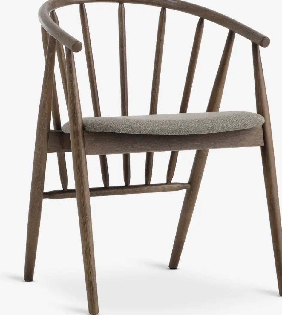Online LYKSBORGSilla de comedor LYKSBORG /tela arena oscuro Sillas De Comedor