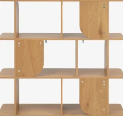 LYNGERUPEstantería LYNGERUP 4 estantes color roble cálido Estanterias Y Librerías|Estanterias Y Librerías
