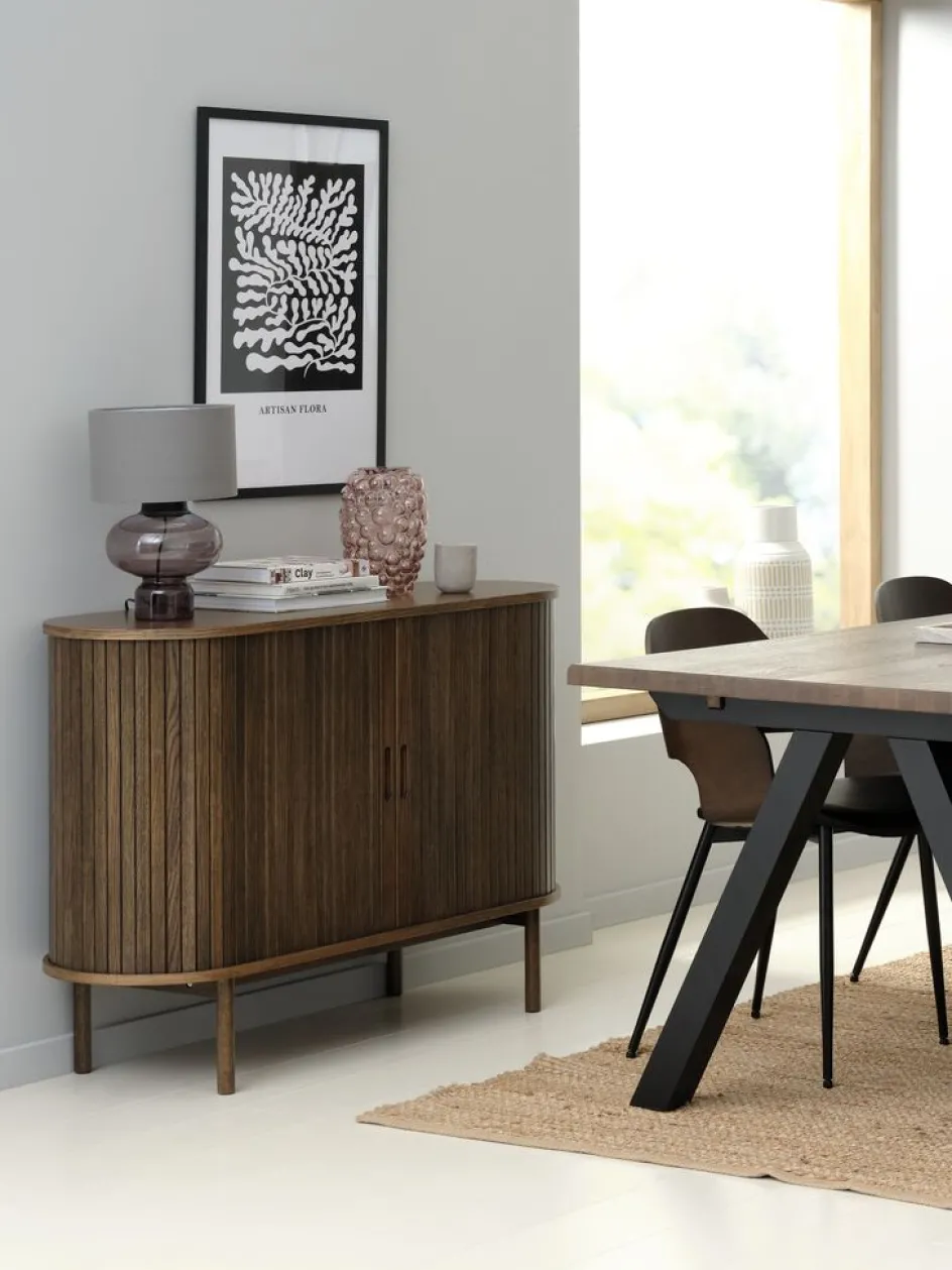 Discount LYNGVIGAparador LYNGVIG 120cm 2 puertas persiana Aparadores|Aparadores