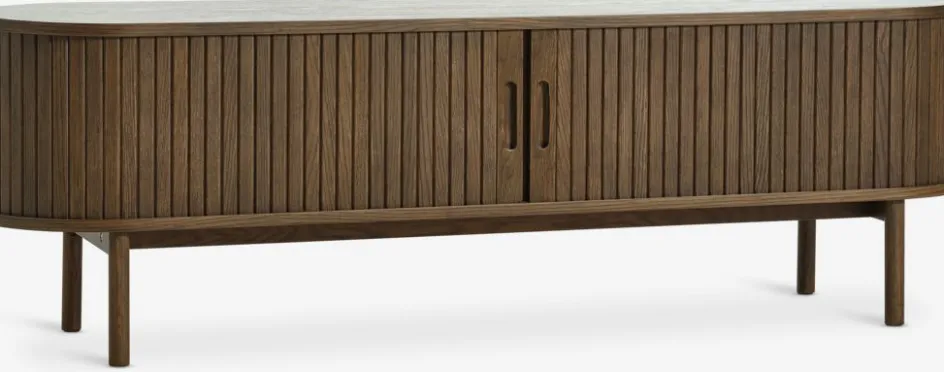 New LYNGVIGMueble TV LYNGVIG 160cm 2 puertas persiana Muebles De TV