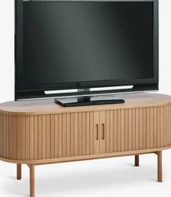 Outlet LYNGVIGMueble TV LYNGVIG 120cm 2 puertas persiana Muebles De TV