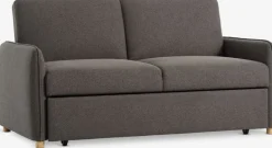 Hot LYSTRUPSofá cama LYSTRUP 2 plazas tela gris oscuro Sofás Cama|Sofás Cama