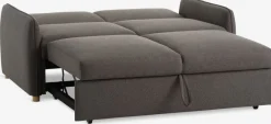 Hot LYSTRUPSofá cama LYSTRUP 2 plazas tela gris oscuro Sofás Cama|Sofás Cama