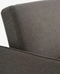 Hot LYSTRUPSofá cama LYSTRUP 2 plazas tela gris oscuro Sofás Cama|Sofás Cama