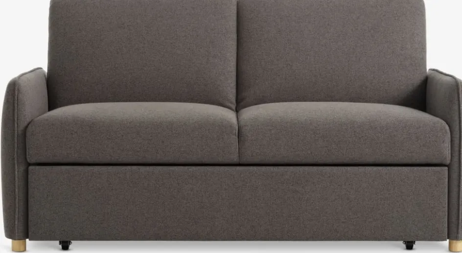 Hot LYSTRUPSofá cama LYSTRUP 2 plazas tela gris oscuro Sofás Cama|Sofás Cama