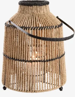 Hot MAALTHEFarol MAALTHE Ø27xA35cm natural/negro Faroles