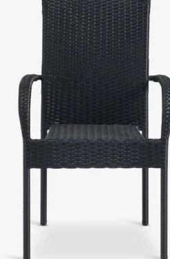 Sale MADERUP + GUDHJEMMesa MADERUP L205 + 4 sillas GUDHJEM negro Conjuntos Mesa Y Sillas De Jardín