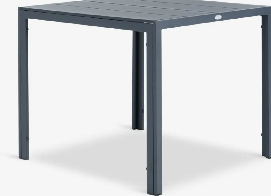 Discount MADERUPMesa de jardín MADERUP A90xL90 negro Mesas De Jardín