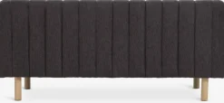Clearance MAGLEBYSofá MAGLEBY 2,5 plazas tela marrón oscuro 2 Plazas|3 Plazas