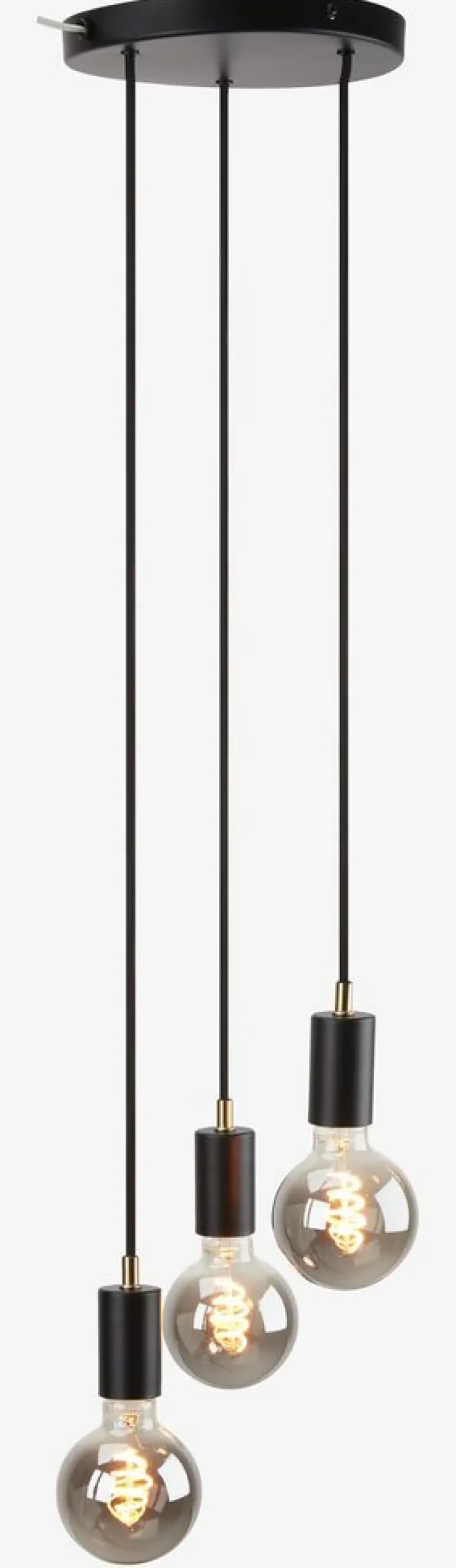 Hot MAGNARLámpara de techo MAGNAR 3 en 1 Ø22xA220cm negro Lámparas
