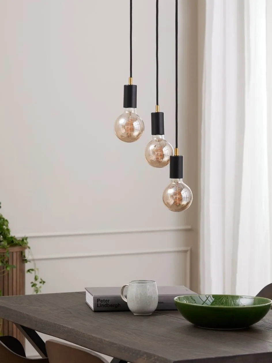 Hot MAGNARLámpara de techo MAGNAR 3 en 1 Ø22xA220cm negro Lámparas