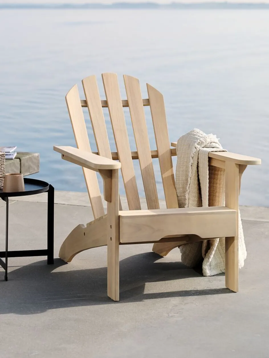 Best MAMRELUNDSillón de exterior MAMRELUND madera dura Sillas De Jardín|Muebles De Jardín