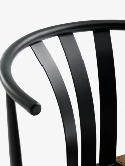 Sale MARIELYST + TAGMARKMesa MARIELYST L150 gris + 4 sillas TAGMARK negro Conjuntos Mesa Y Sillas De Jardín
