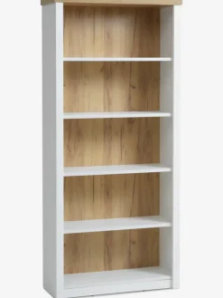Hot MARKSKELLibrería MARKSKEL 5 estantes blanco/color roble salvaje Estanterias Y Librerías|Estanterias Y Librerías
