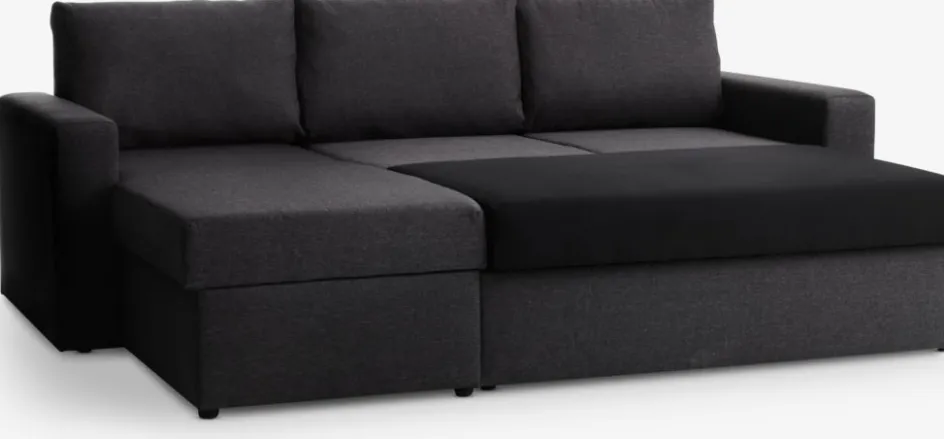Clearance MARSLEVSofá cama con chaise longue MARSLEV tela Sofás Cama|Sofás Cama
