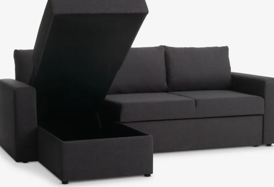 Clearance MARSLEVSofá cama con chaise longue MARSLEV tela Sofás Cama|Sofás Cama