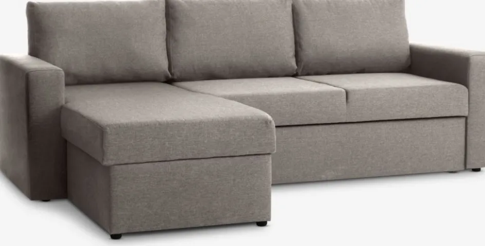 Clearance MARSLEVSofá cama con chaise longue MARSLEV tela Sofás Cama|Sofás Cama
