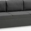 Sale MARSLEVSofá cama MARSLEV 3 plazas tela gris oscuro Sofás Cama|Sofás Cama