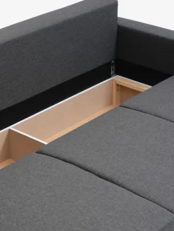 Sale MARSLEVSofá cama MARSLEV 3 plazas tela gris oscuro Sofás Cama|Sofás Cama
