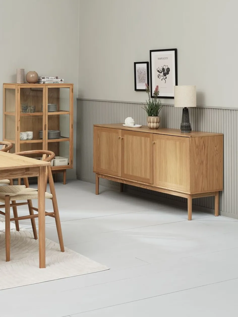 Clearance MARSTRUPAparador MARSTRUP 3 puertas roble natural Aparadores|Aparadores