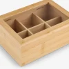 Best MATHIASCaja de té MATHIAS A16xL23xA9cm natural Accesorios De Cocina